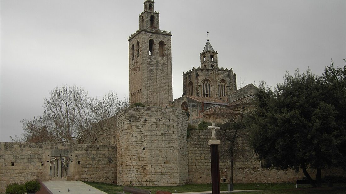 Monestir de Sant Cugat del Vallès en Barcelona